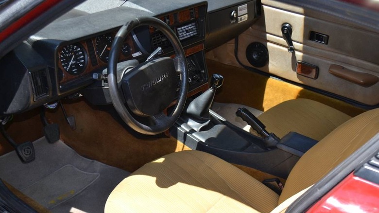 1976 Triumph TR7 Victory Edition interior image