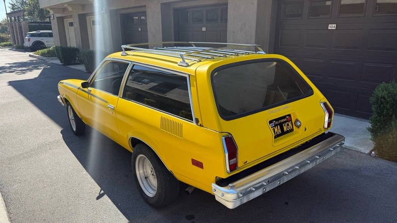 1977 Chevrolet Vega wagon rear three-quarter image