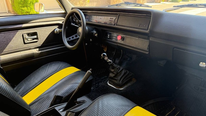 1977 Chevrolet Vega wagon interior image
