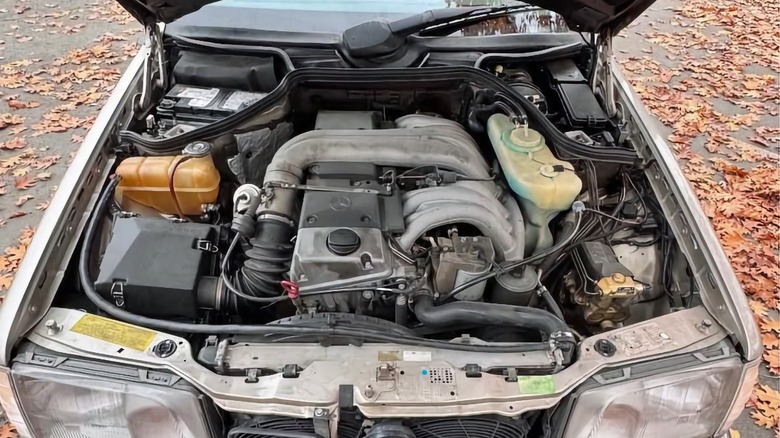 1995 Mercedes-Benz 300D OM606 engine image