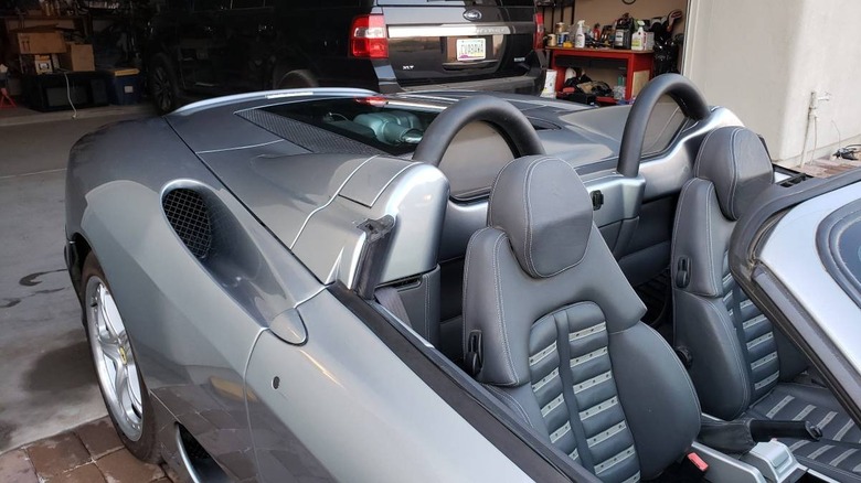 2003 Ferrari 360 Modena Spider side intake image