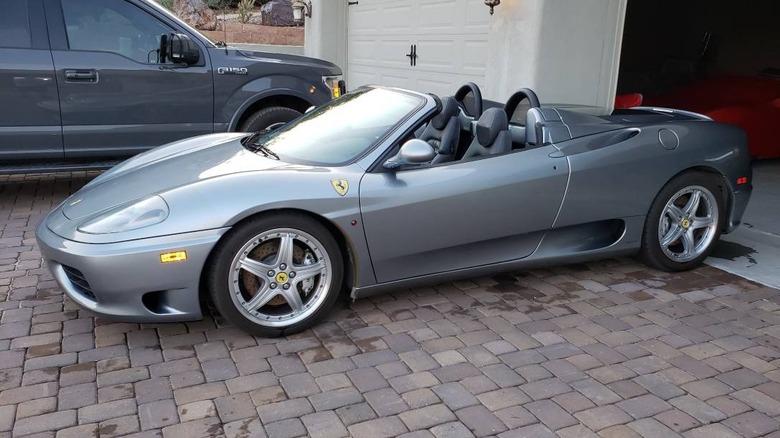 2003 Ferrari 360 Modena Spider front three-quarter image