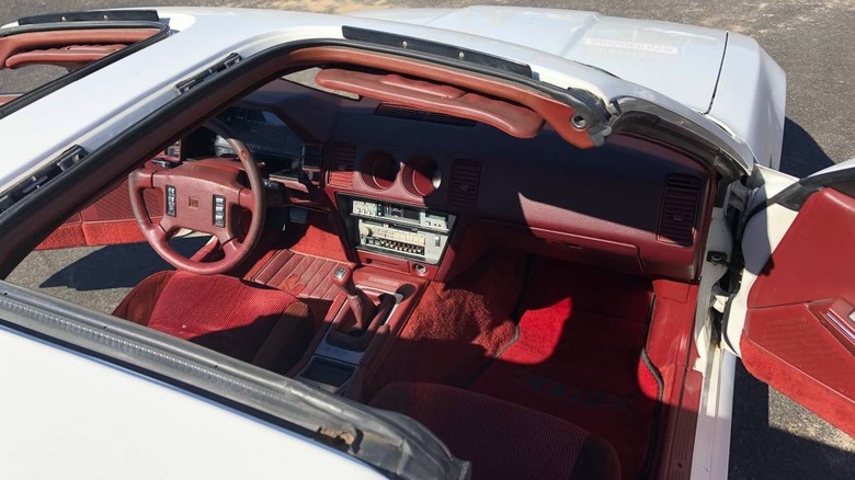 1987 Nissan 300ZX interior through the T roof image