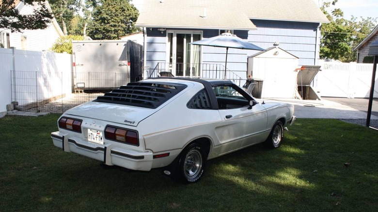 1978 Ford Mustang II Liftback rear three-quarter image