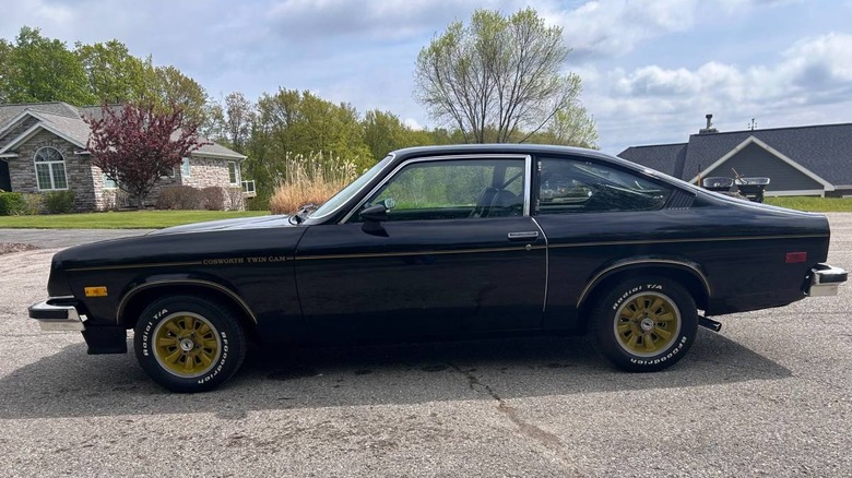 1975 Chevy Cosworth Vega driver's side profile