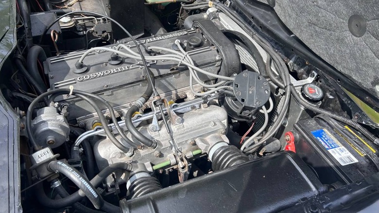 1975 Chevy Cosworth Vega engine