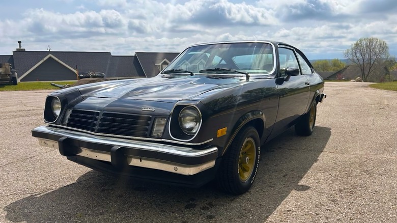1975 Chevy Cosworth Vega front 3/4