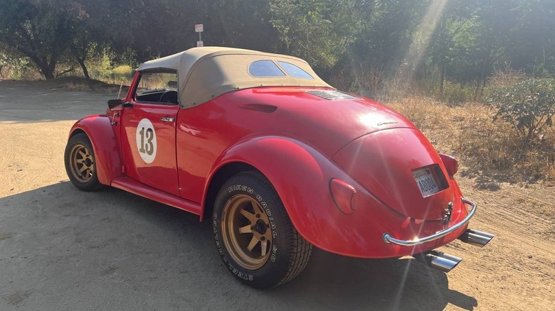 Custom 1970 Volkswagen Beetle Wizard 'Speedster' rear image