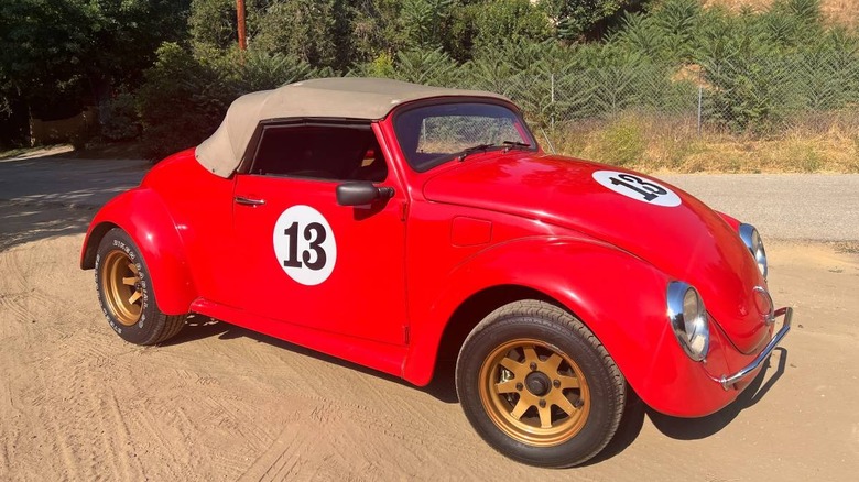 Custom 1970 Volkswagen Beetle Wizard 'Speedster' front three-quarter image