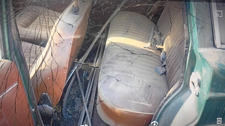 1974 Volvo 145 Wagon rear seat image