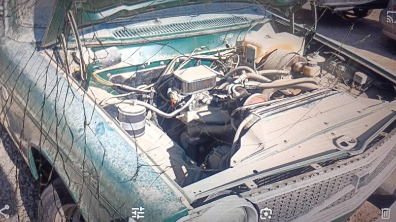 1974 Volvo 145 Wagon engine compartment image