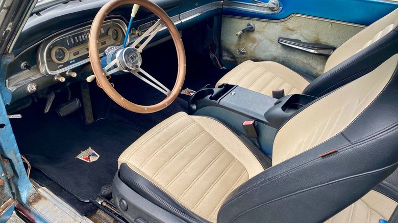 1964 Ford Falcon Futura convertible interior image