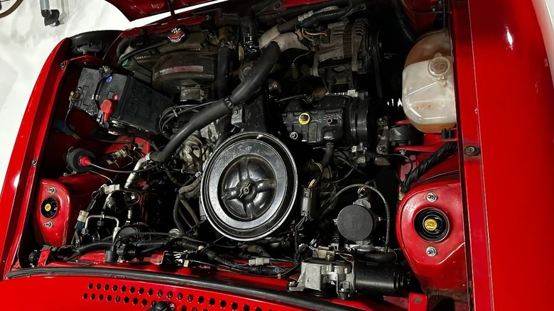1987 Nissan Be-1 1.0-liter engine image