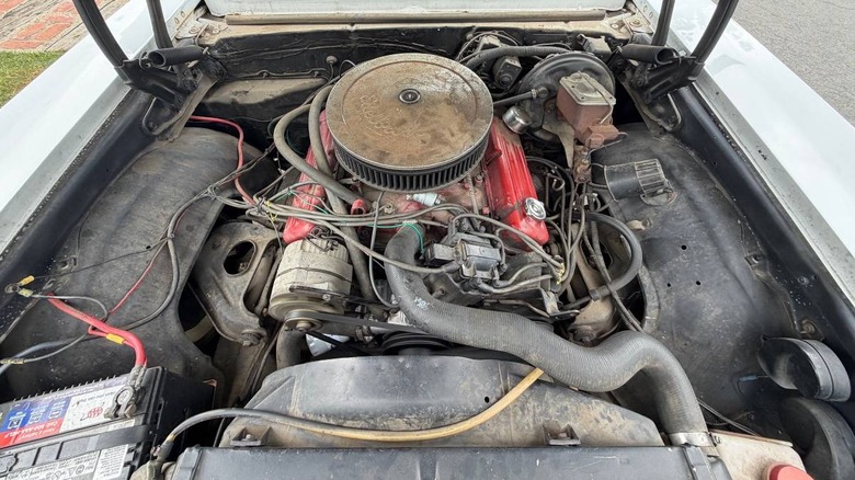 1974 Buick Apollo 350 engine compartment image