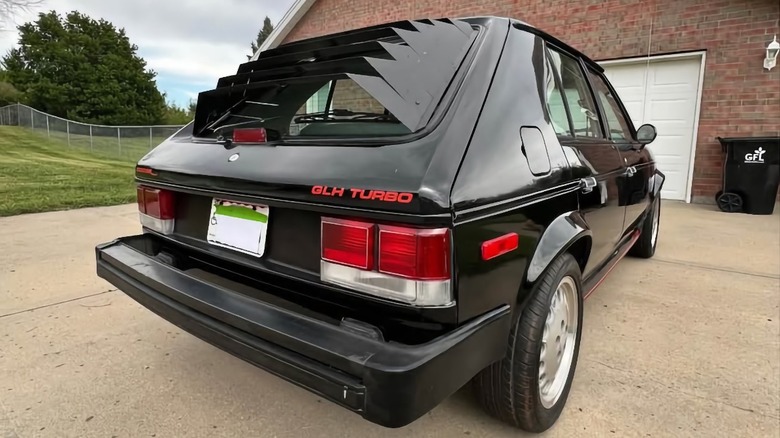 1986 Dodge Omni Shelby GLH-T rear end image