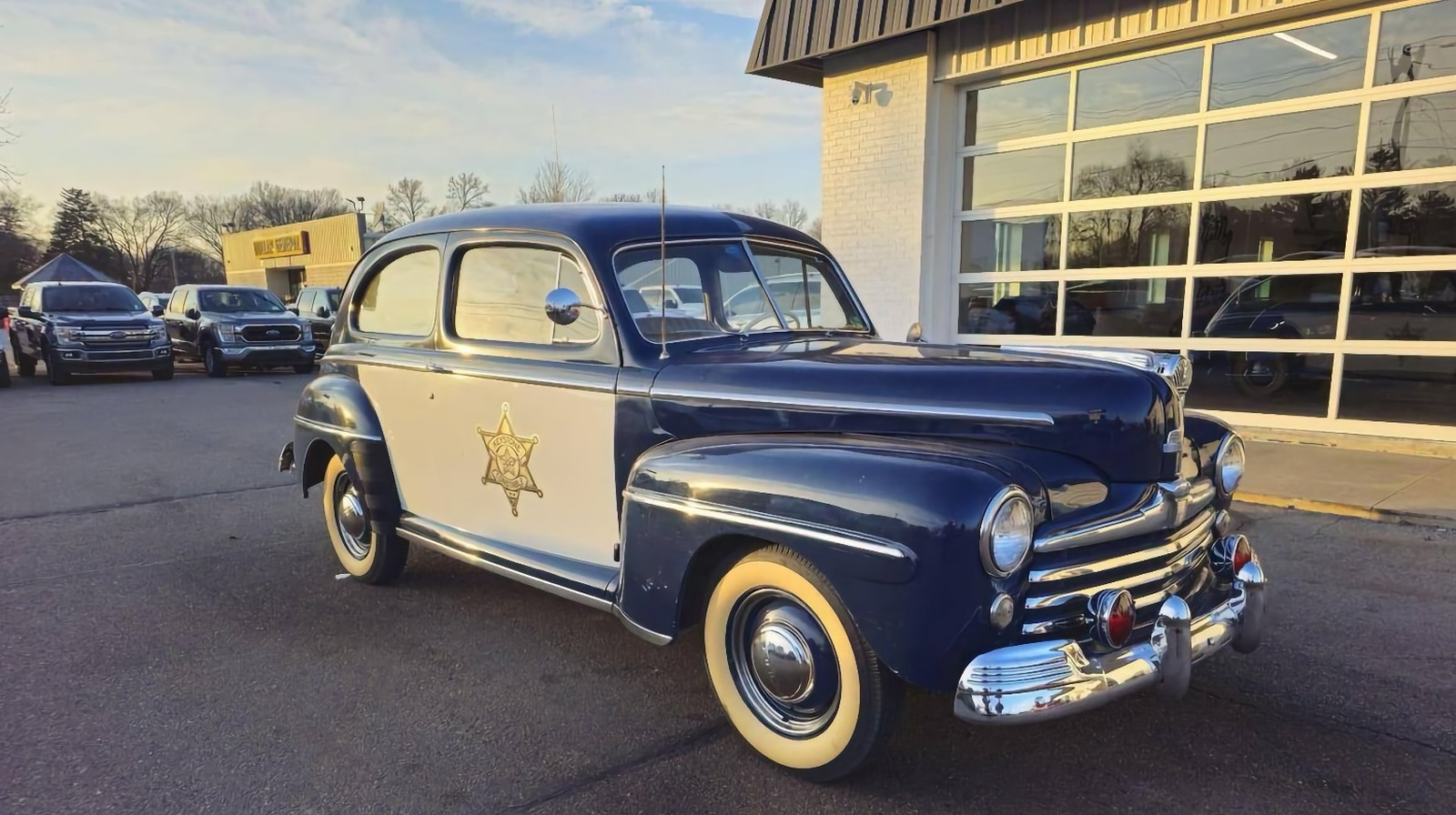 At $9,900, Is This 1948 Ford Super De Luxe Police Cruiser An Arresting Deal?