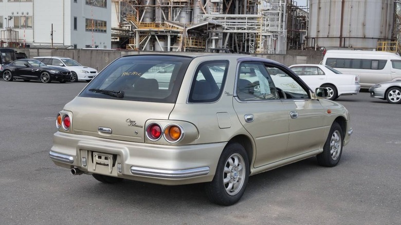 2000 Subaru Impreza Casa Blanca rear three-quarter image
