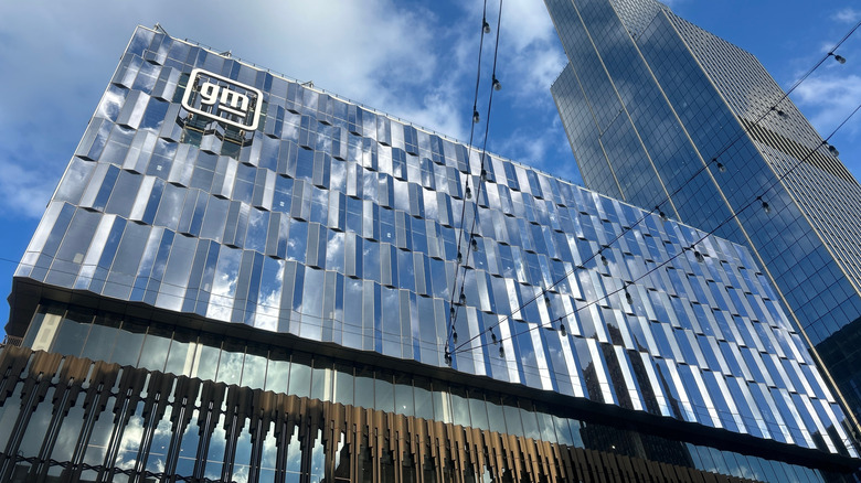 General Motors new headquarters building. Detroit, Michigan, USA.