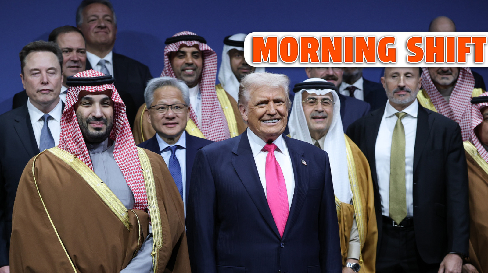 Automakers Line Up To Hang Out With Trump And Mohammed Bin Salman