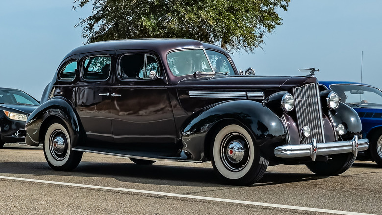 1939 Packard 120 Touring Sedan at a local car show