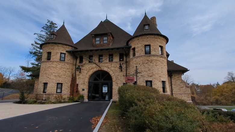 The Anderson estate two-story carriage house converted into a car museum