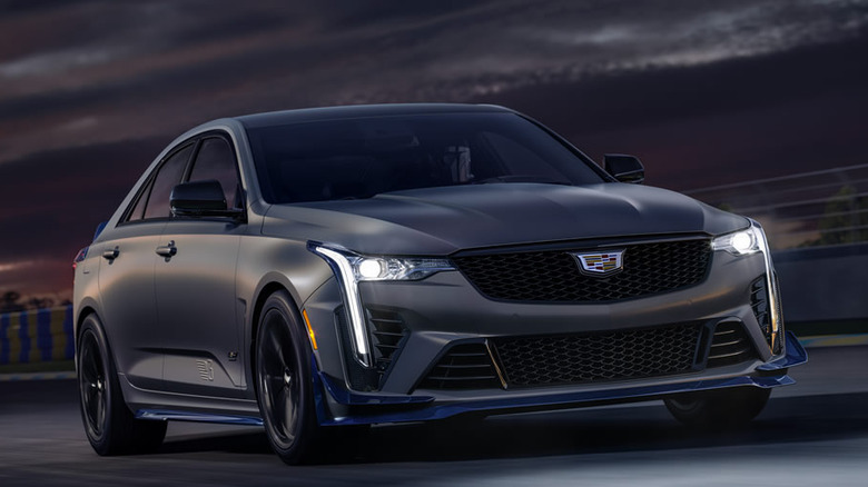 2025 Cadillac CT4-V Blackwing Petit Pataud at the track