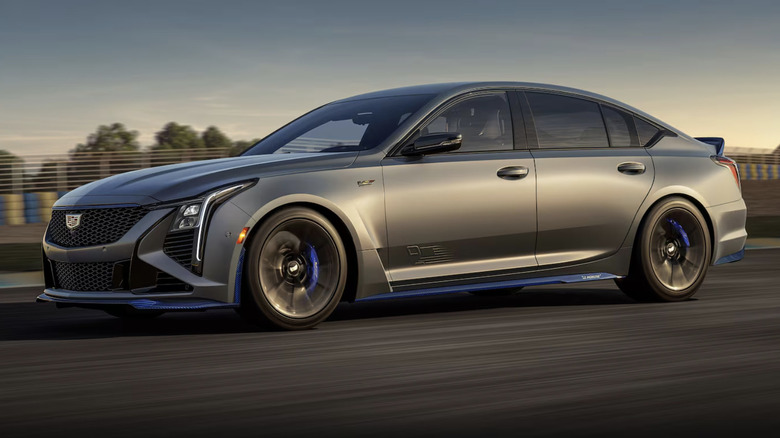 2025 Cadillac CT5-V Blackwing Le Monstre Edition at a race track