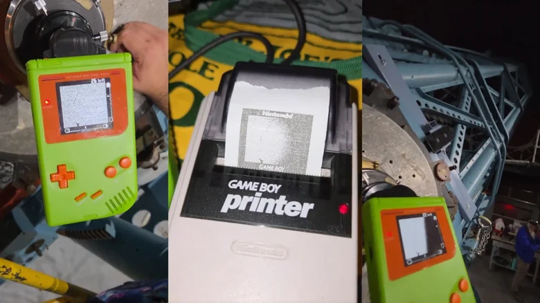 Ось найновіший телескоп астрономії: камера Nintendo Game Boy