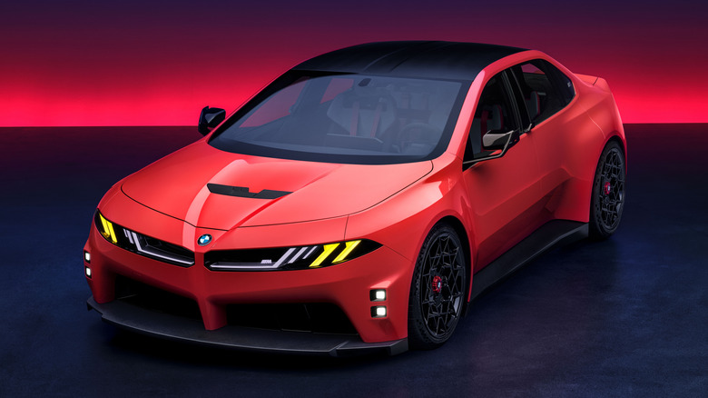 BMW M Concept Neue Klasse front 3/4 view