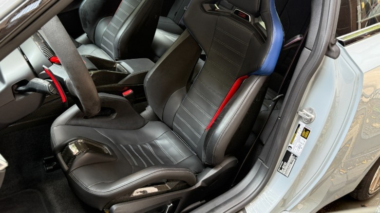 BMW M2 CS's M Carbon Bucket seats