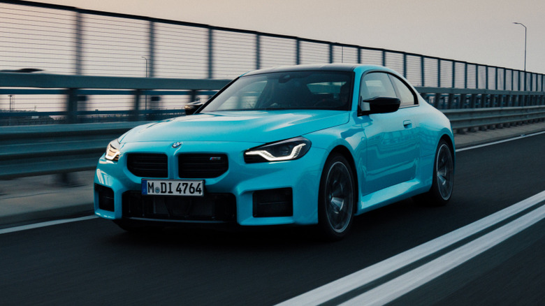 2027 BMW M2 xDrive front 3/4 view