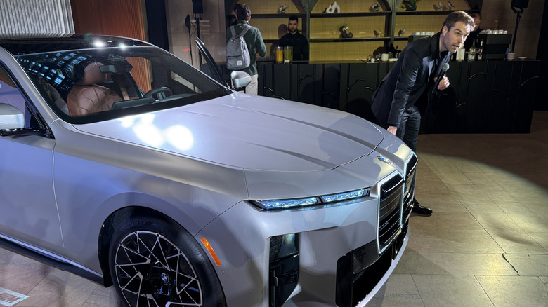 Maximilian Missoni with the 2027 BMW 7 Series