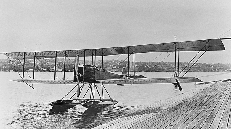 The B&W seaplane on Lake Union in Washington State