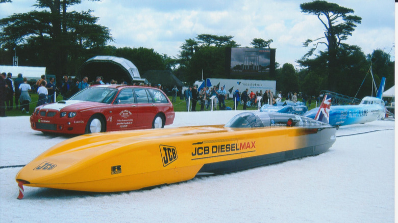 The JCB Dieselmax at the 2007 Goodwood Festival of Speed.