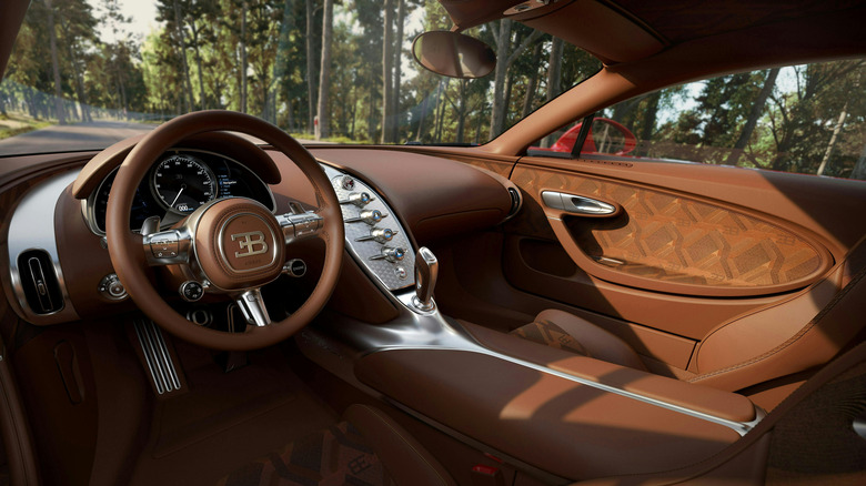 Interior of the Bugatti F.K.P. Hommage