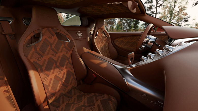 Interior of the Bugatti F.K.P. Hommage