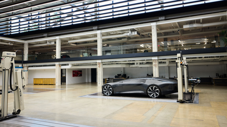 GM's Advanced Design Center in Pasadena pre-fire