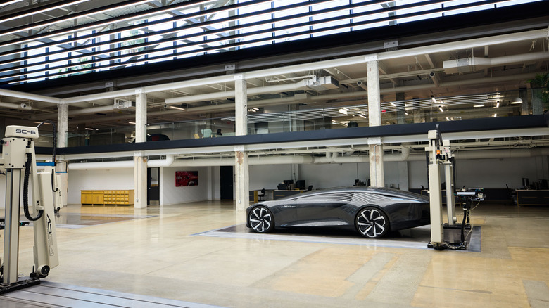 GM's Advanced Design Center in Pasadena pre-fire