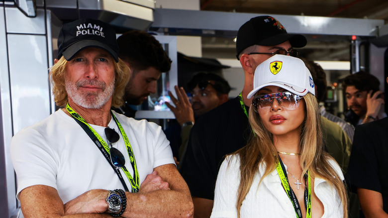 Michael Bay at the Miami Grand Prix
