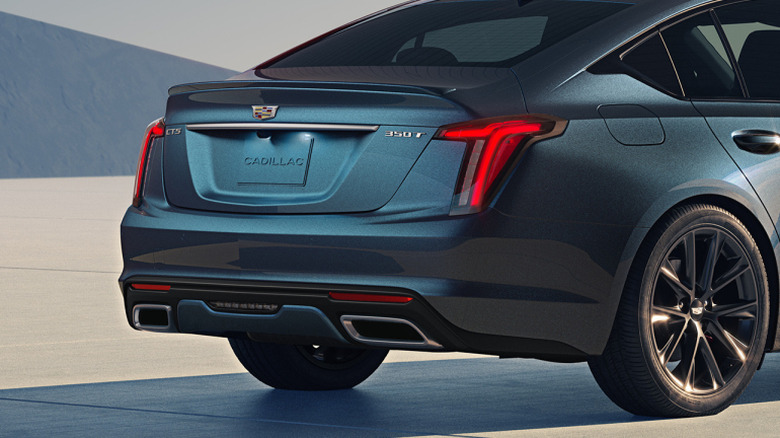 Cadillac CT5 rear badging