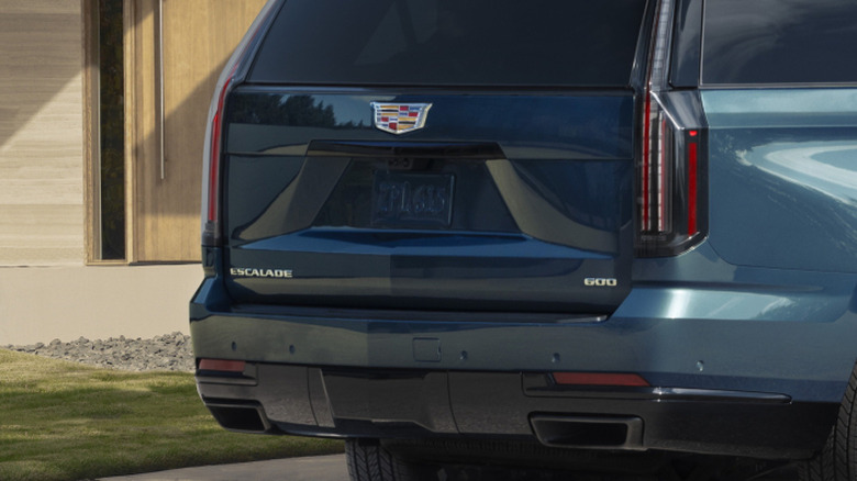 Escalade rear badging
