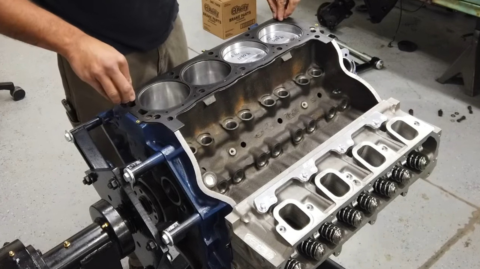 Can You Really Put GM LS Heads On A Ford Small Block?