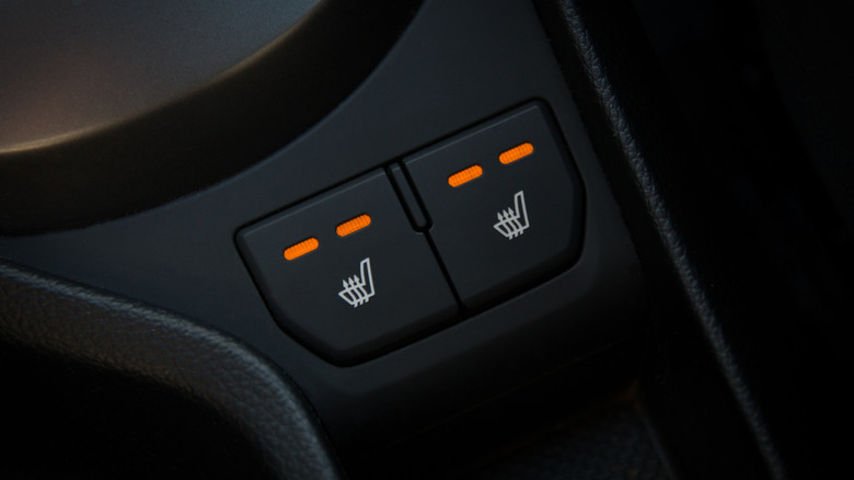 Car heated seat