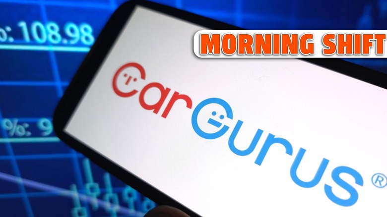 CarGurus on a phone.