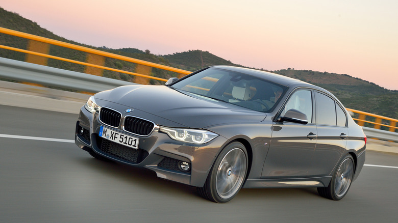 A 2017 BMW 3 Series sedan