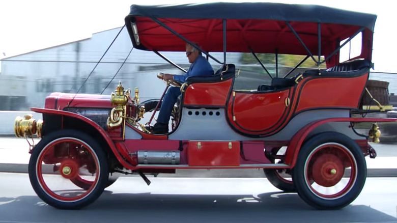 Jay Leno driving his 1907 White Steam Car