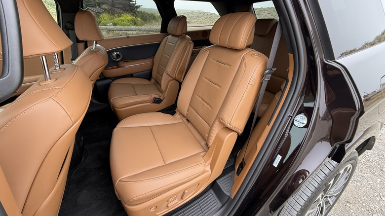 2026 Hyundai Palisade Calligraphy rear seats