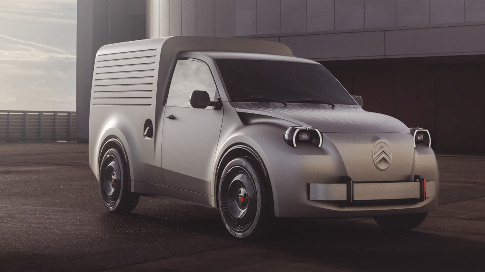 Citroën 2CV Fourgonnette Concept Puts A Box On The Bubble Car, Just Like The Original Van