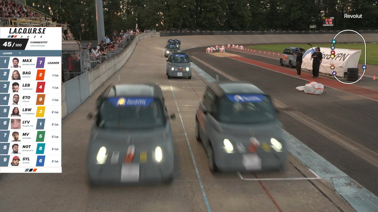 A pair of Citro&euml;n Amis side-by-side the Commentry Velodrome