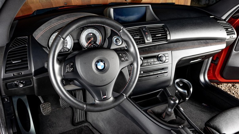 2011 BMW 1M interior cabin